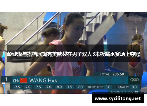 彭健烽与搭档展现完美默契在男子双人3米板跳水赛场上夺冠